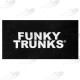 Funky Trunks® Handtuch Still Black