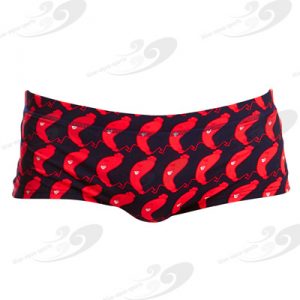 Funky Trunks® The Great Sausage Run Plain Front Trunk 1