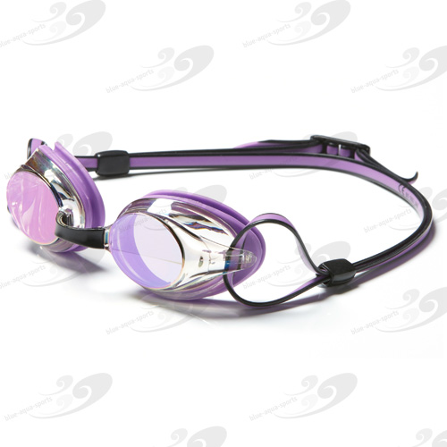 Amanzi® Axion Pearl Purple & Black Goggle Mirrored