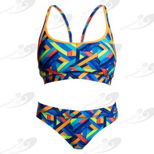 Funkita® Boarded Up Sportbikini 1