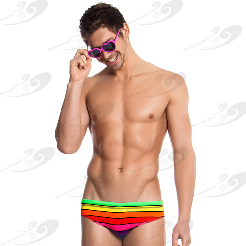 Funky Trunks® Rainbow Racer Classic Brief 4