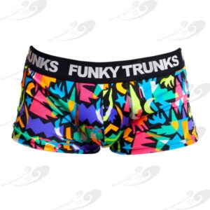 Funky Trunks® Paper Cut Underwear Trunk 1