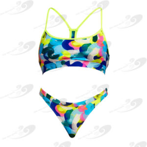 Funkita® Brush It Off Crop Top Sportbikini 1